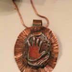 Copper Pendant by Dutch Stowe