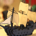 Ship Card paper arts by Viet gift