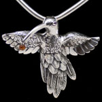 Hummingbird necklace by Design Imports