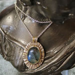 Pendant on Silver Statue