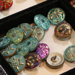 Czech Glass Buttons from Beads on Main