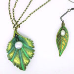 Leaf N Earring Set from Bead and Crafts