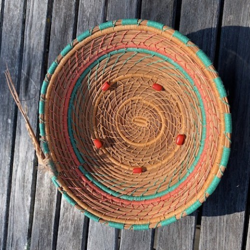 Handmade Pine Needle Baskets