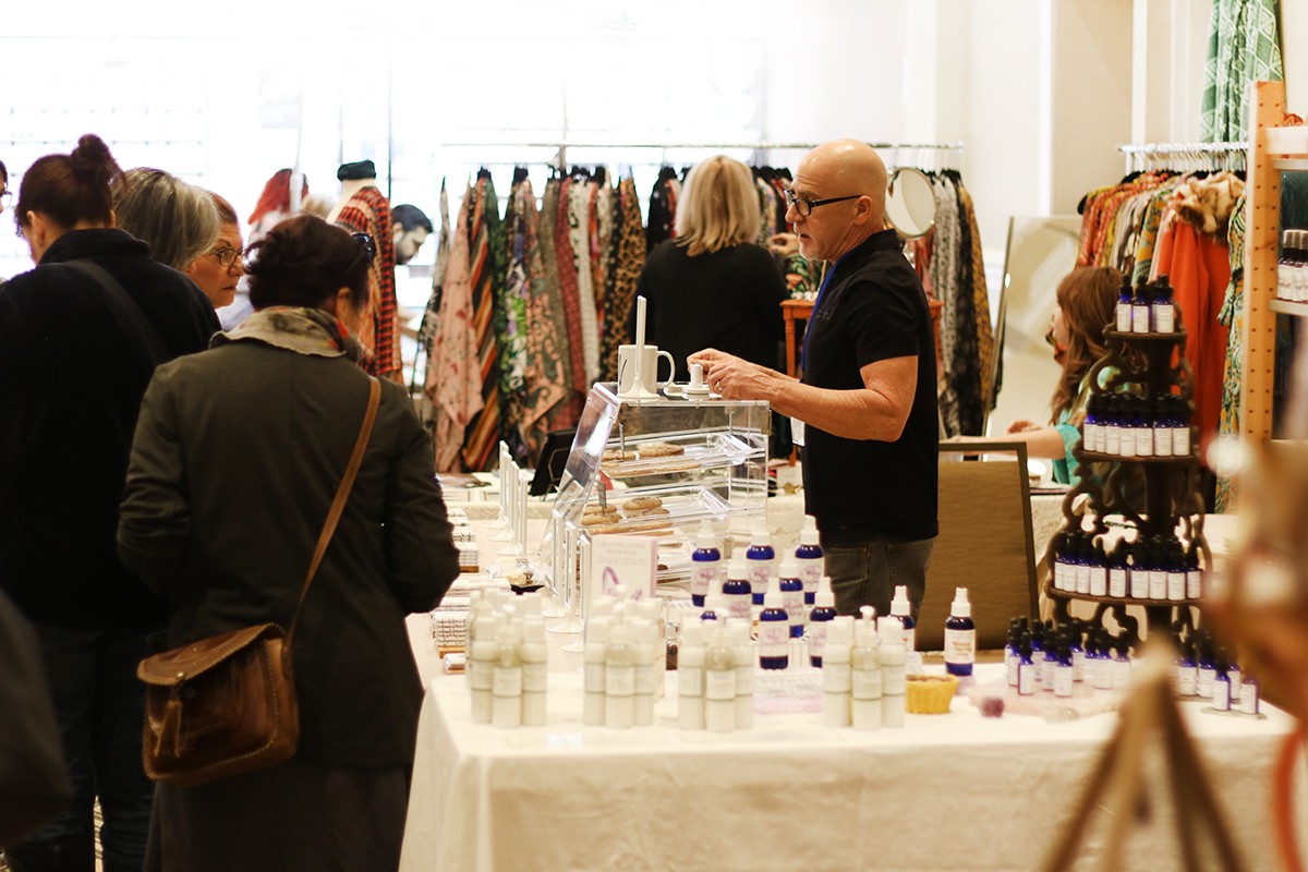 Shopping at Pasadena Arts and Crafts