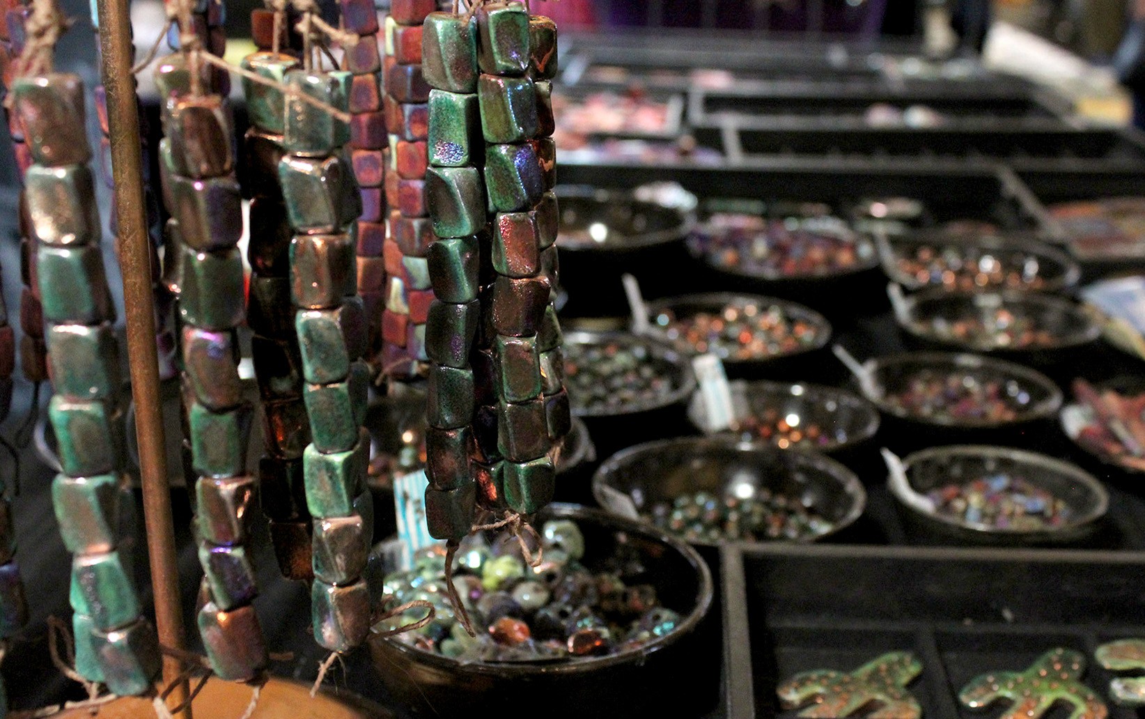 Artisan work at a Garan-Beadagio show