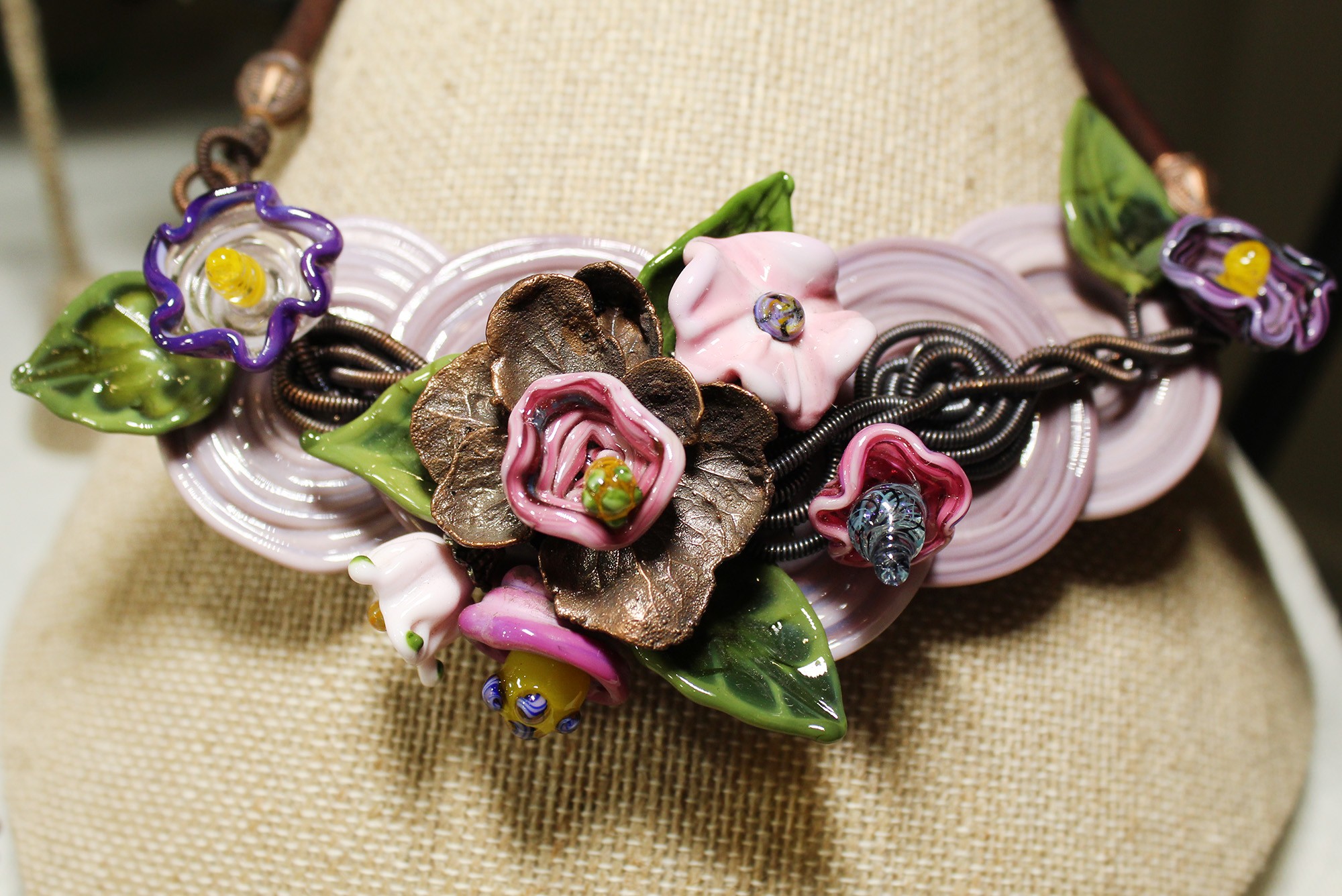 Artisan work at a Garan-Beadagio show